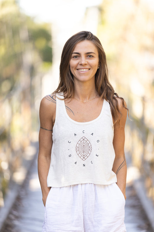 Cacao Dance Circular Tank Top