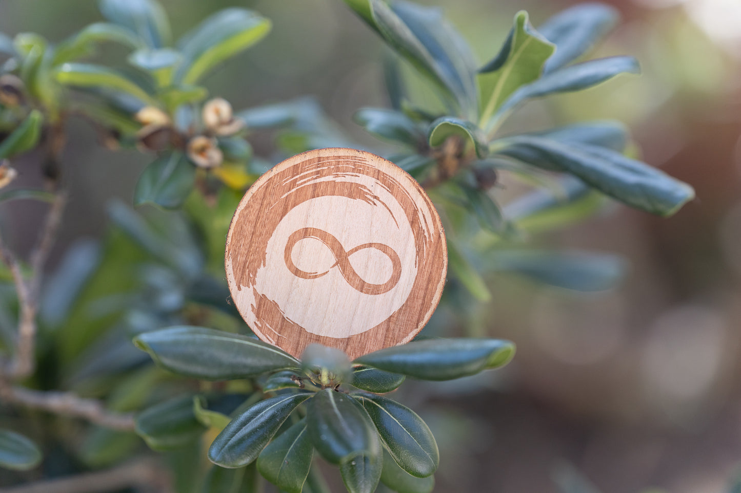 MOSE Infinity Logo Wooden Sticker